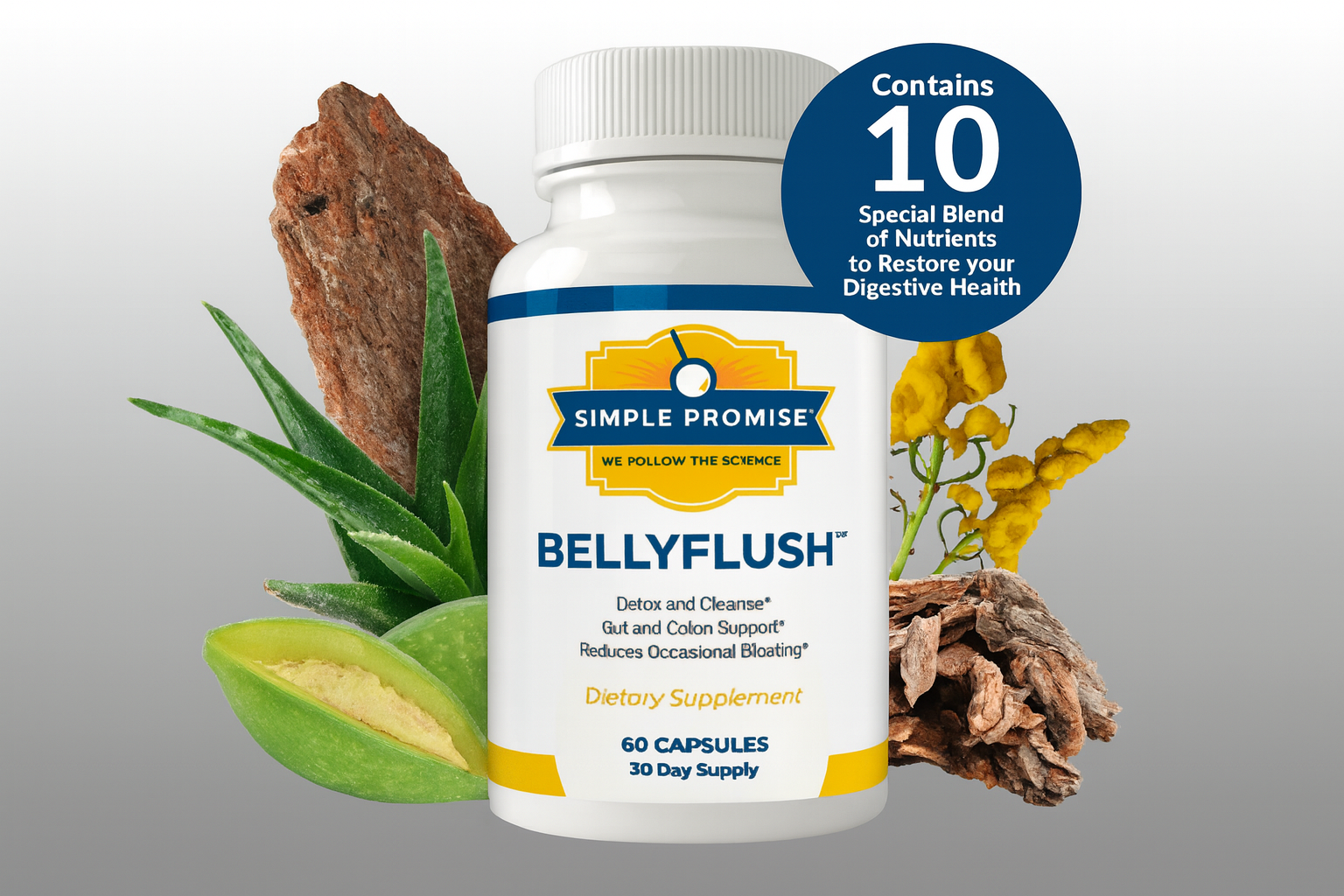 BellyFlush supplement product image